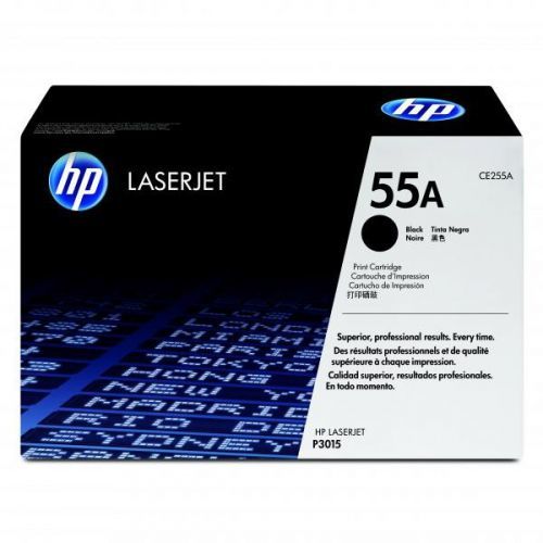 HP originál toner CE255A, black, 6000str., HP 55A, HP LaserJet P3015, LaserJet Pro 500 MFP M521dn