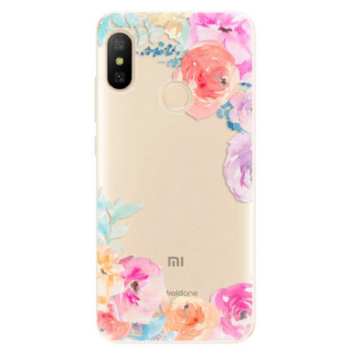 Odolné silikónové puzdro iSaprio - Flower Brush - Xiaomi Mi A2 Lite