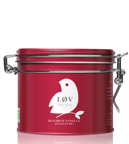 Lov Organic Vanilkový Rooibos, kovová dóza 100 g