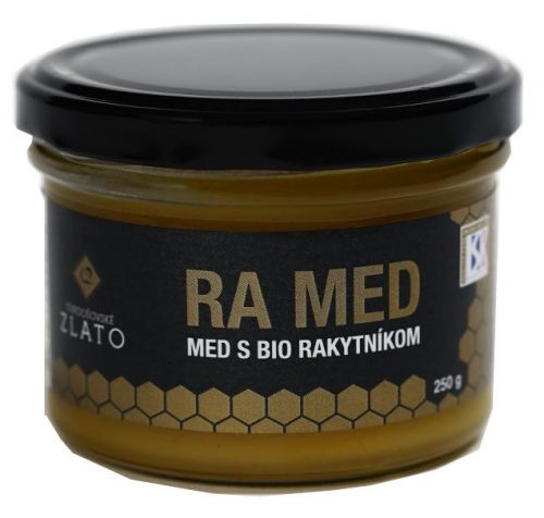 T.zlato ra med - Med s Bio rakytníkom pastovaný, 250g