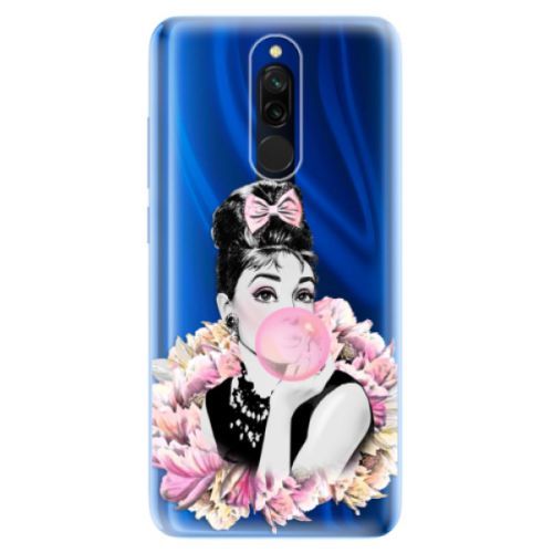 Odolné silikónové puzdro iSaprio - Pink Bubble - Xiaomi Redmi 8