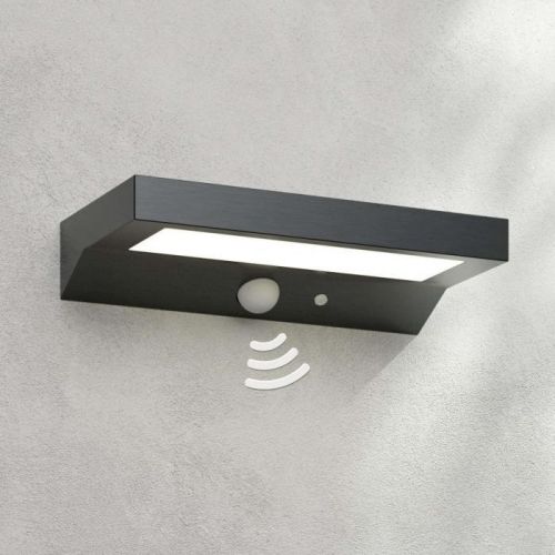 Solárne nástenné LED svietidlo Maresia snímač