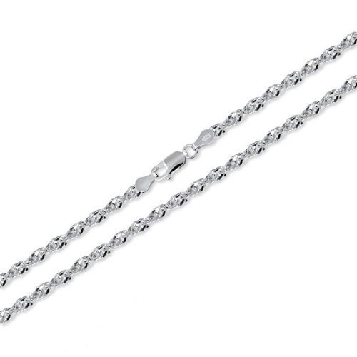 Brilio Silver Strieborný náramok Lambáda 18 cm 461 086 00162 04