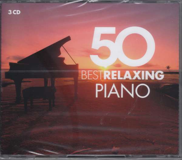 CD VARIOUS ARTISTS - 50 BEST RELAXING PIANO