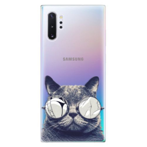 Odolné silikónové puzdro iSaprio - Crazy Cat 01 - Samsung Galaxy Note 10+