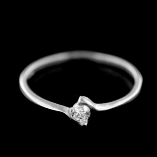 Strieborný prsteň 15424