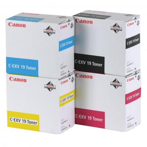 Canon originál toner CEXV19, black, 16000str., 0397B002, Canon ImagePress C1