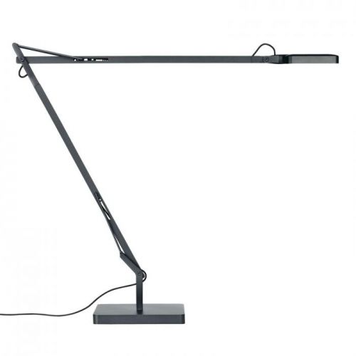 FLOS Kelvin – stolná LED lampa v antracitovej