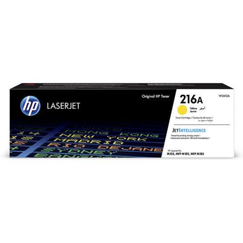 HP originál toner W2412A, yellow, 850str., HP 216A, HP Color LaserJet Pro M182 , M183