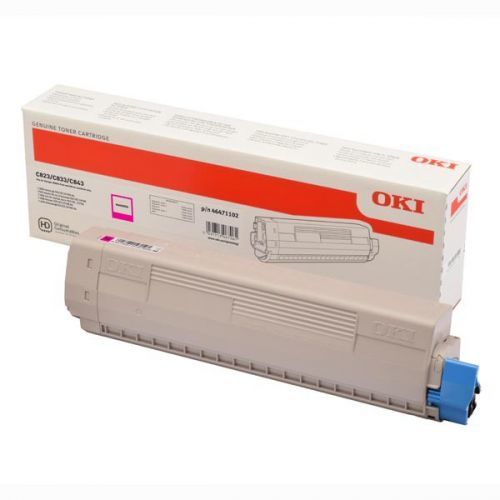 OKI originál toner 46471102, magenta, 7000str., OKI C823, C833, C843