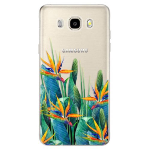 Odolné silikónové puzdro iSaprio - Exotic Flowers - Samsung Galaxy J5 2016