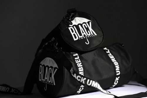 RAZ SIMONE - Taška Black Umbrella Mini Duffle Bag