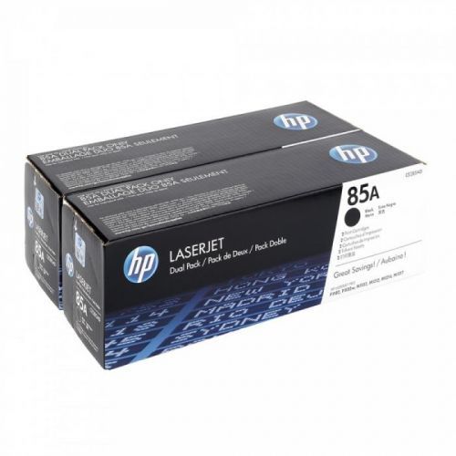 HP originál toner CE285AD, black, HP 85A, HP LJ Pro M1132, M1136, M1212, M1217, P1102, P1106, dual pack