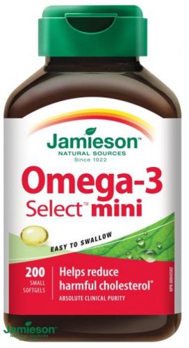 Jamieson Omega-3 Select™ mini 200 cps.