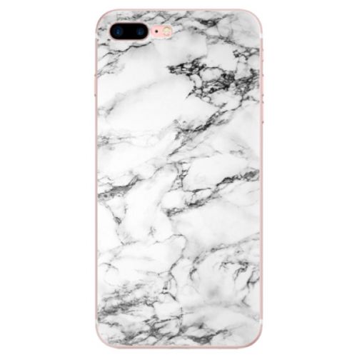 Odolné silikónové puzdro iSaprio - White Marble 01 - iPhone 7 Plus