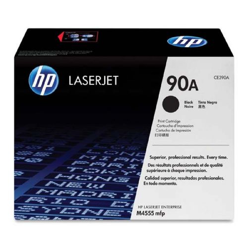 HP originál toner CE390A, black, 10000str., HP 90A, HP LaserJet M4555 MFP