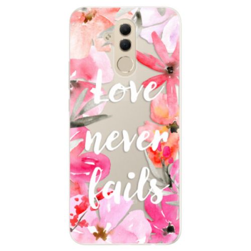 Silikónové puzdro iSaprio - Love Never Fails - Huawei Mate 20 Lite
