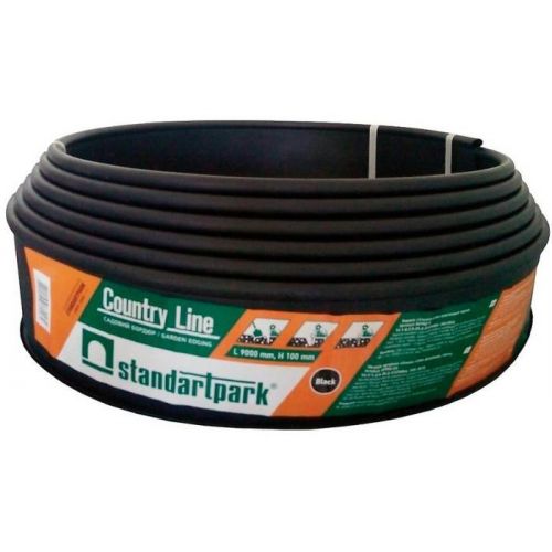 Oplotenie country line čierne 9 m