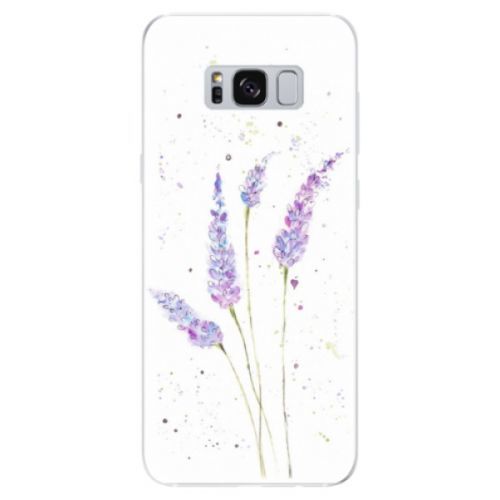 Odolné silikónové puzdro iSaprio - Lavender - Samsung Galaxy S8