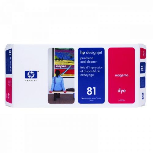 HP originál tlačová hlava C4952A, HP 81, magenta, HP DesignJet 5000, PS, UV, 5500, PS, UV
