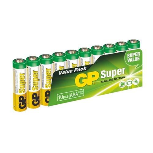 GP Super Alkaline 10ks AAA 1013100102