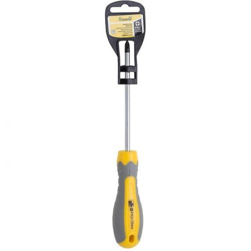 Skrutkovač krížový, PH2 x 125 mm, Drel