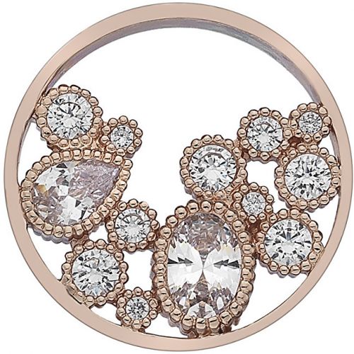 Hot Diamonds Prívesok Hot Diamonds Emozioni Spirito Libero Freedom RG Coin 25 mm
