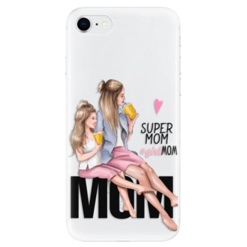 Odolné silikónové puzdro iSaprio - Milk Shake - Blond - iPhone SE 2020
