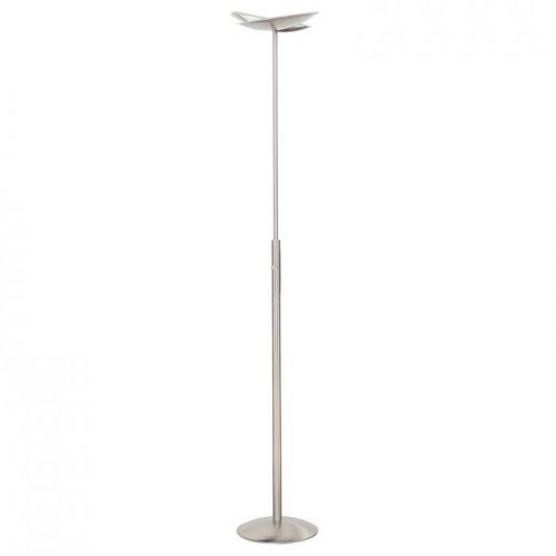 S dvojdielnym tienidlom stojaca LED lampa Sapporo