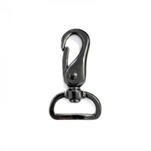 Kovová karabína 25 mm anthracite