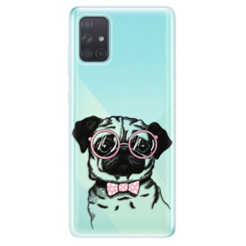 Odolné silikónové puzdro iSaprio - The Pug - Samsung Galaxy A71