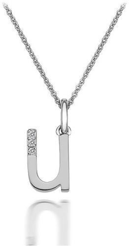 Hot Diamonds Prívesok Hot Diamonds Micro U Clasic DP421