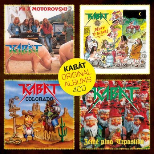 Kabát - CD ORIGINAL ALBUMS 4CD VOL.1