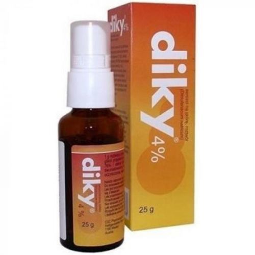 DIKY 4 % Spray Gel 25 g