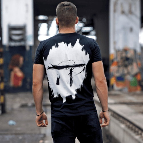 Idem na Techno - Tričko Idem na Techno Logo - Muž, Čierna, S