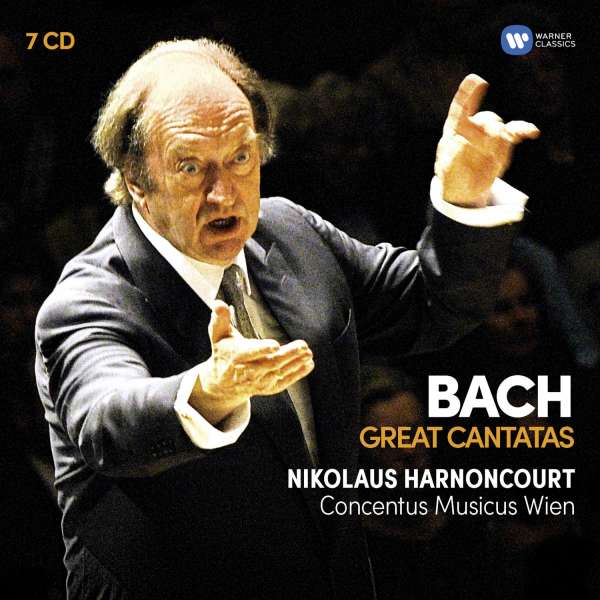 CD HARNONCOURT, NIKOLAUS & GUSTAV LEONHARDT - BACH: GREAT CANTATAS
