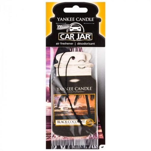 Yankee Candle Black Coconut vonná auto visačka