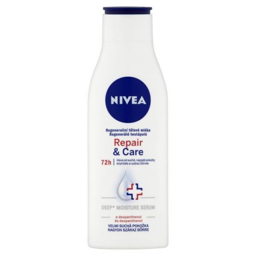 Nivea Regeneračné telové mlieko Repair & Care 400 ml - s pumpičkou