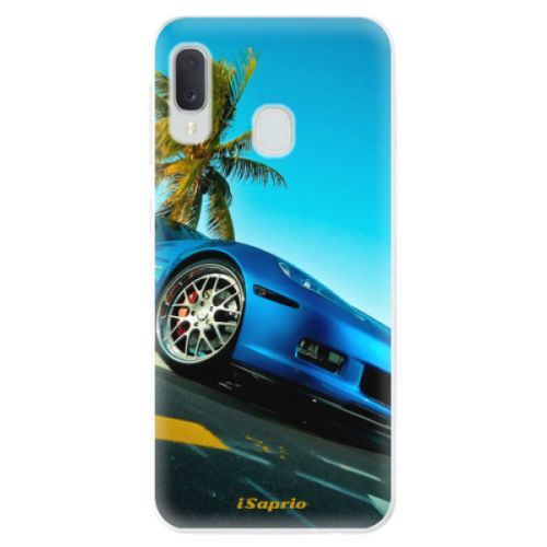 Odolné silikónové puzdro iSaprio - Car 10 - Samsung Galaxy A20e