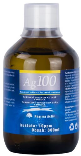 Pharma Activ Koloidné striebro Ag100 (10ppm) 300 ml