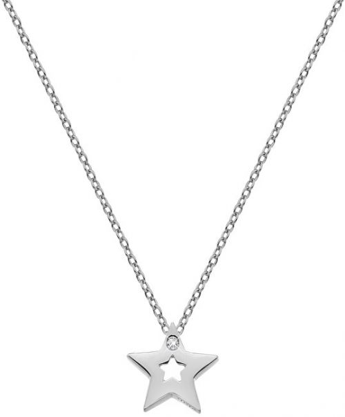 Hot Diamonds Strieborný náhrdelník s hviezdičkou Amulets DP722