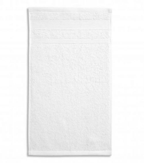 Adler Malý uterák Organic - Bílá | 30 x 50 cm