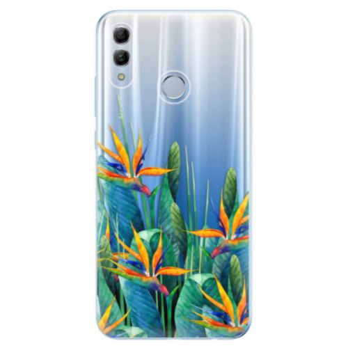 Odolné silikonové pouzdro iSaprio - Exotic Flowers - Huawei Honor 10 Lite
