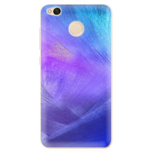 Odolné silikónové puzdro iSaprio - Purple Feathers - Xiaomi Redmi 4X