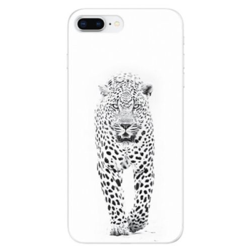 Odolné silikónové puzdro iSaprio - White Jaguar - iPhone 8 Plus