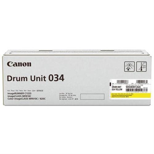 Valec CANON 034 Yellow iR C1225, iC MF810/820 9455B001