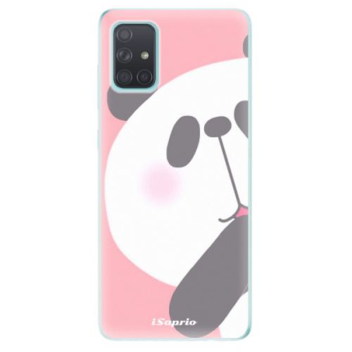 Odolné silikónové puzdro iSaprio - Panda 01 - Samsung Galaxy A71