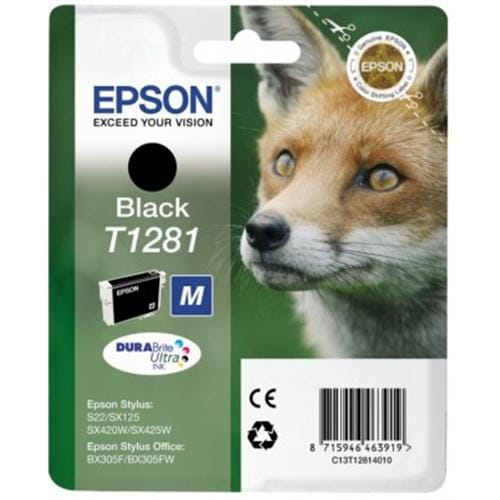 Kazeta EPSON S22/SX125/SX130/SX235W/SX420W/SX425W/SX435W/BX305F black M C13T12814010