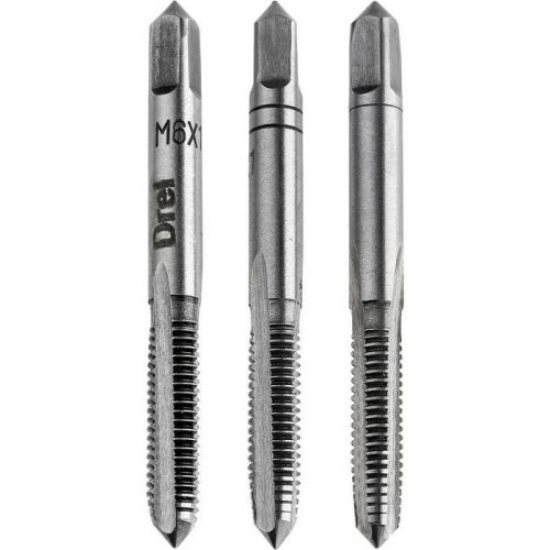 Závitníky M 6, 3 ks, Drel