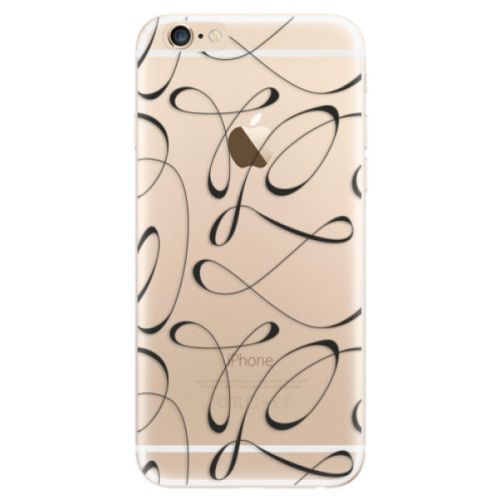 Odolné silikónové puzdro iSaprio - Fancy - black - iPhone 6/6S